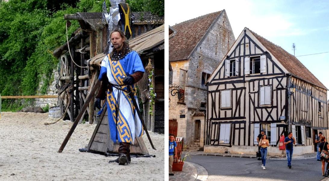 Gite Dans Une Ancienne Corps De Ferme D Provins Esterno foto